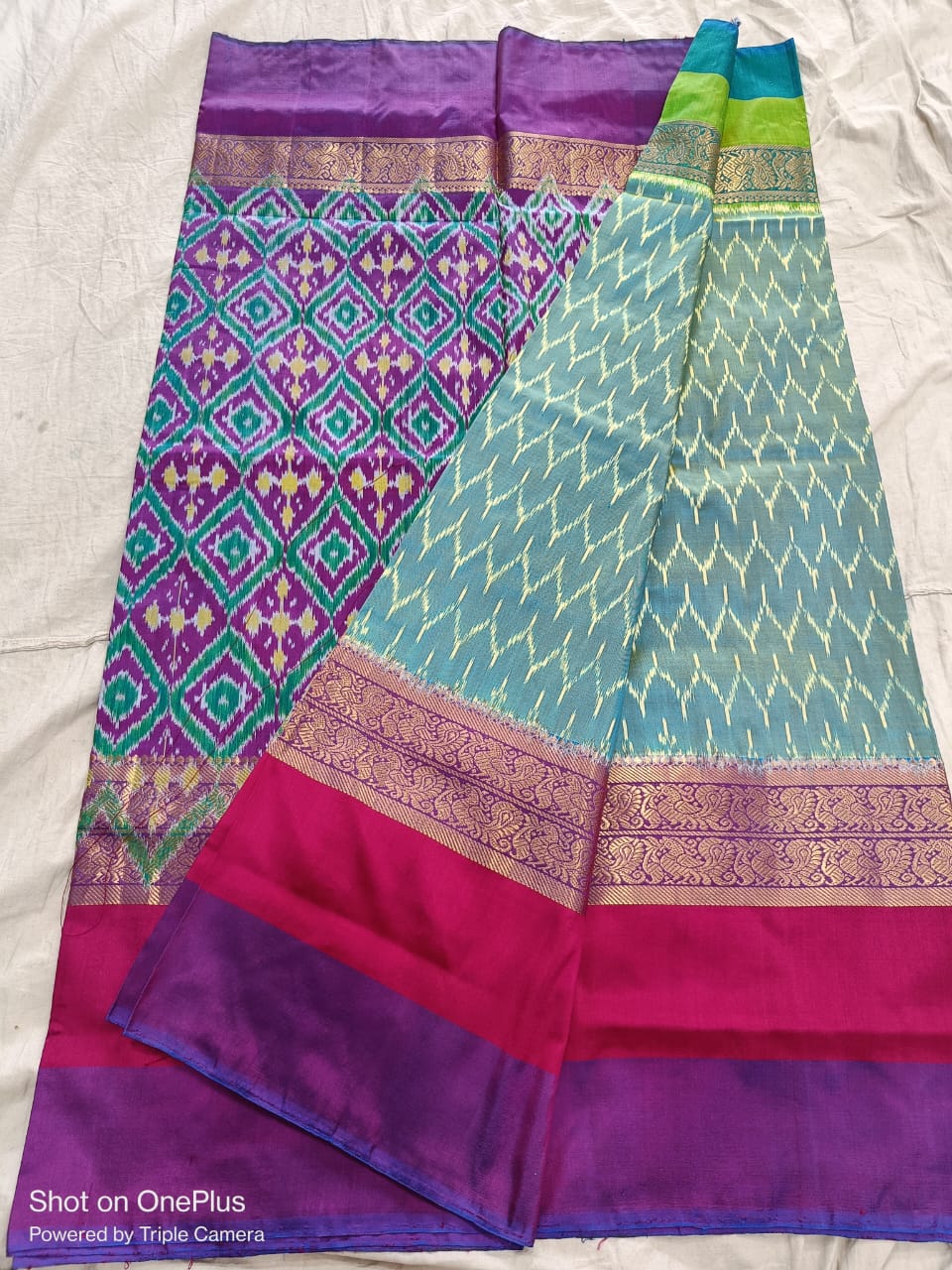 Pure_Pochampally_Ikkat_Silk_Saree_9 - WEAVESAREES.COM