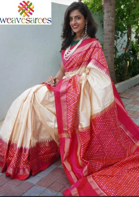 Trending Now: Celebrities Embracing Pochampally Ikat Silk Sarees