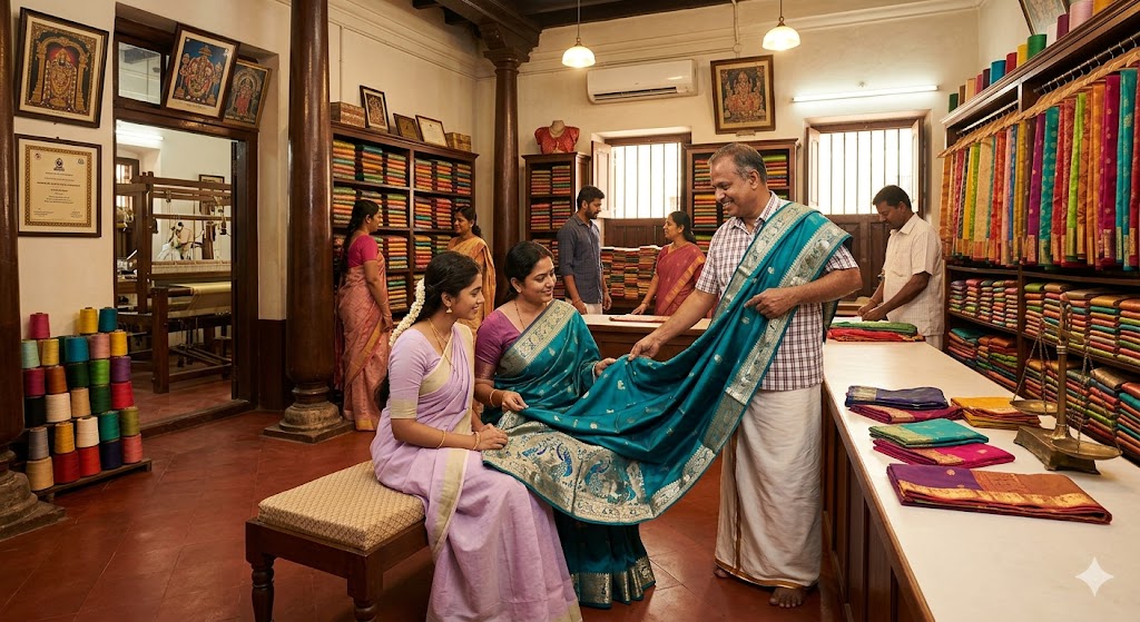 Top 5 Silk Saree Shops in Kanchipuram for Authentic Kanjivarams