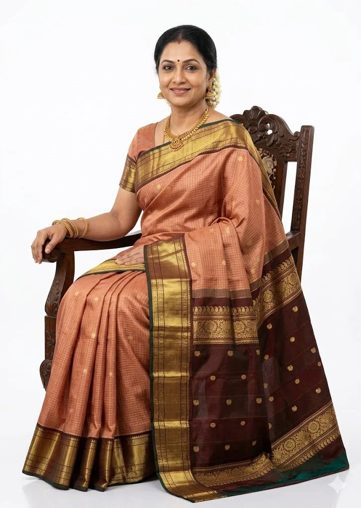 How to Identify an Original Kanchipuram Silk Saree